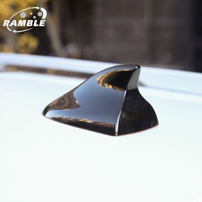 ☈☊ Ramble Nissan Lafesta Very Strong Signal Reception Car Shark Fin Antenna FM AM Signal Amplifier Car Aerials Roof Decoration