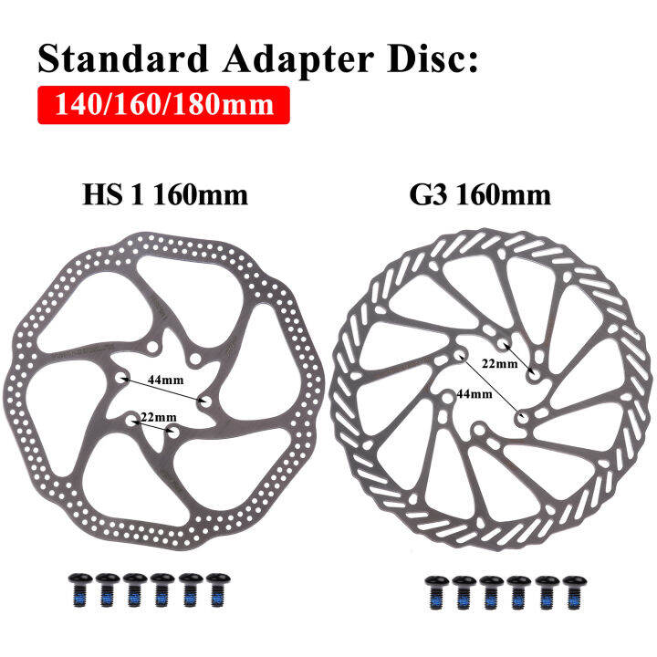 nutt-mechanical-ดิสก์เบรกสำหรับ-mtb-จักรยานด้านหน้าและด้านหลังคาลิปเปอร์เบรค-bmx-ชิ้นส่วนจักรยานเสือภูเขา160มิลลิเมตร180มิลลิเมตร