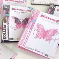 Butterfly Photocard Binder A5 4 grid Loose-Leaf Photo Card Collect Book Album For Polaroid  Photo Albums