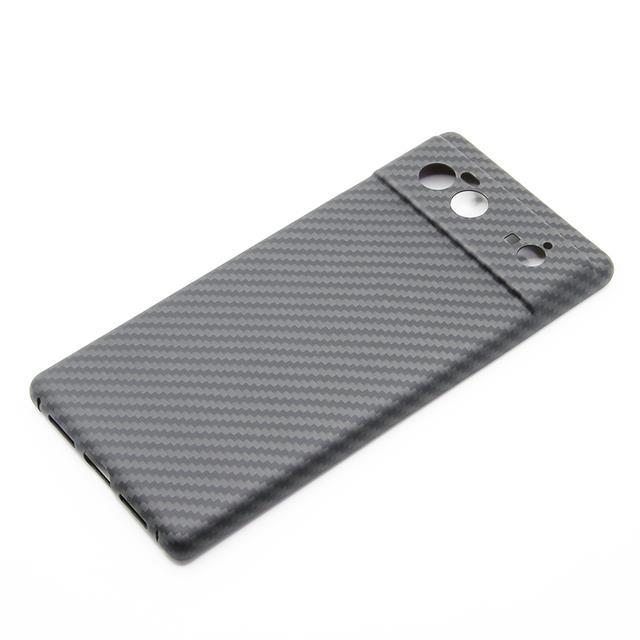 spot-goods-ดูดซับคาร์บอนไฟเบอร์เคสสำหรับ-google-6a-พิกเซลคุณสมบัติบางและเบา-pixel6pro-aramid-วัสดุโทรศัพท์