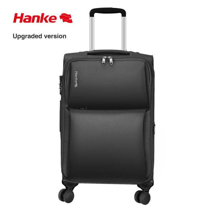 HANKE 16 inch Unisex Carryons Trolley case Boarding Suitcase Soft