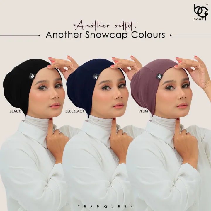 Snowcap Inner Tudung Dewasa Pelbagai Warna Inner Snowcap BCF | Lazada