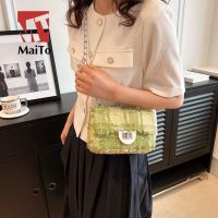 --nxkb238805℡◑  MAITO niche design is popular this year the new high level female bag web celebrity chain appearance inclined bag super fire small bread