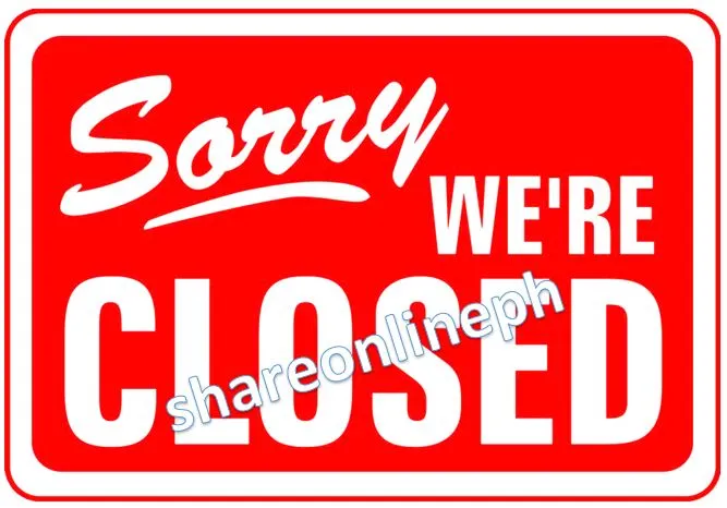 Is Your Sorry, We're Closed Sign a Lost Marketing Opportunity? - Matter