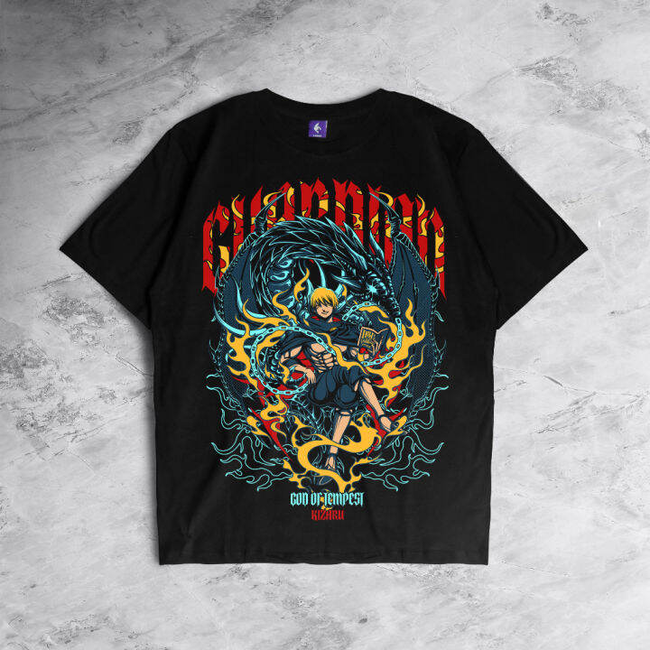 KIZARU Kaos Pria T-shirt Anime Tensura VELDORA TEMPEST | Lazada