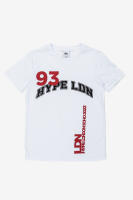 HYPE BOYS WHITE LDN 93 T-SHIRT