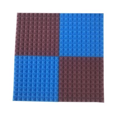 ‘；【-【 6PCS 50X50x5cm Studio Acoustic Foam Soundproof Foam Sound Absorption Treatment Panel Sound Wedge Protective Sponge