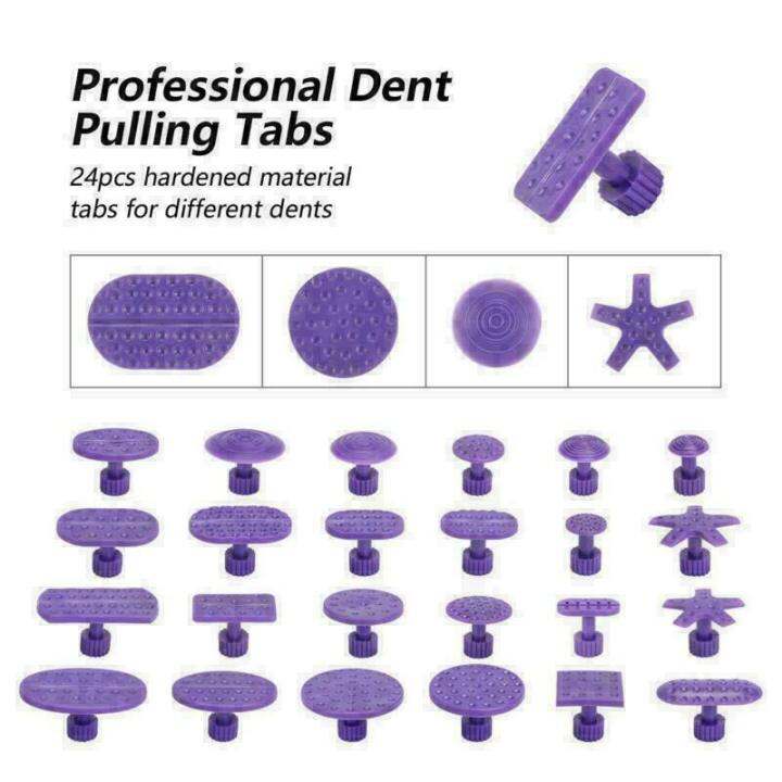 49-pcs-car-dent-remover-tool-paintless-dent-repair-kit-slide-hammer-tools-purple-tabs-for-diy-automobile-body-dent-removal-tools