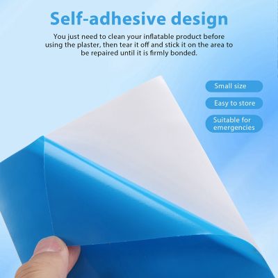 Self-Adhesive Repair Patches for Swimming Pools,Pool Repair Kit, Self-Adhesive Underwater Repair Pool Patches 10Pcs