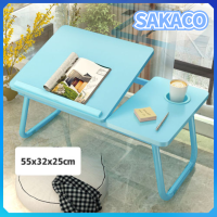 【SAKACO】?ready stock ?โต๊ะวางโน๊ตบุ๊ค โต๊ะวางคอมพิวเตอร์ โต๊ะเขียนหนังสือ โต๊ะพับ โต๊ะอเนกประสงค์ โต๊ะญี่ปุ่น 55*32*25cm