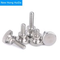 Knurl High Step Head Hand Tighten Adjust Thumb Screw Curtain Wall Glass Lock 304 Stainless Steel M2 M3 M4 M5 M6 M8 M10 Fasteners