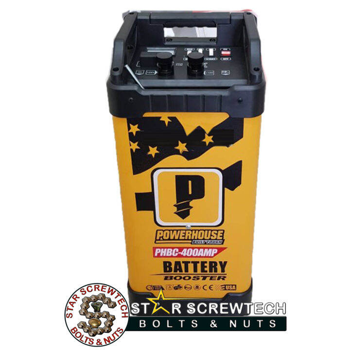 Powerhouse Battery Charger PHBC400AMP Lazada PH