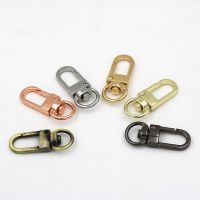 【YF】 10pcs Durable Metal Carabiner Clip Style Spring Key Chain Keyring Swivel Lobster Clasp Clips Hooks for Hanging Wholesales