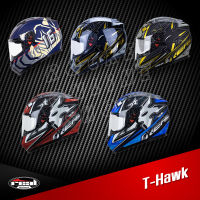 หมวกกันน็อค Real T-Hawk หมวกกันน็อคเต็มใบ หมวกเต็มใบ หมวกขับมอไซค์ หมวกขี่มอไซค์ หมวกกันน็อก หมวกกันน็อคเทๆ บิกไบค์ อุปกรณ์ป้องกัน