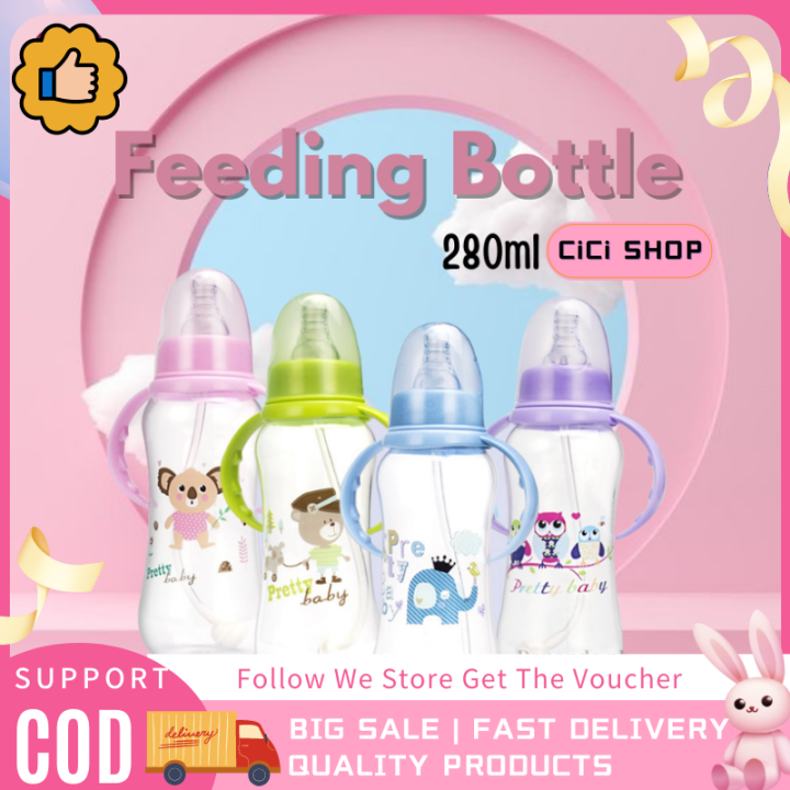 CiCi Baby BPA Free Milk Bottles Nursery Drinking Feeding Bottle Cup