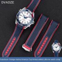 รวม☊Strap20ซิลิโคนรุ่นลิมิเต็ดอิดิชั่น8900สำหรับ Diving600 Omega