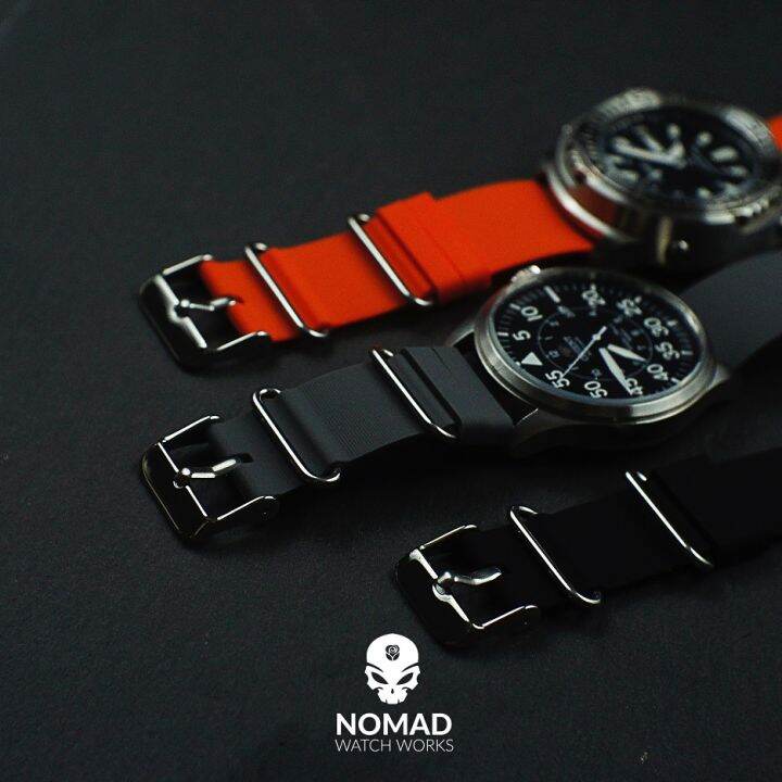 Rubber Nato Strap (18,20,22mm) Lazada Singapore