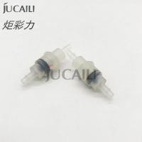 Jucaili หลอดหมึก5ชิ้น/ล็อต,วาล์วทางเดียวเชื่อมต่อสำหรับเครื่องพิมพ์อิงค์เจ็ทหมึกวาล์วระบบจ่ายหมึก