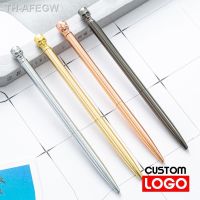 【hot】✥ﺴ✧  1 Pcs  Custom Super Trend Personality Campus Fun Metal Ballpoint Logo