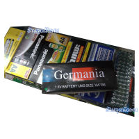 ถ่าน Germania AA / 1.5V / 60 ก้อน ถ่านราคาประหยัด สำหรับพ่อค้าแม่ค้า ไว้แถมลูกค้าจร้า