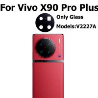 ของแท้สำหรับ Vivo X90 Pro Plus ฝาหลังกระจกกล้องถ่ายรูปเปลี่ยนกาวพร้อมกาวสติ๊กเกอร์