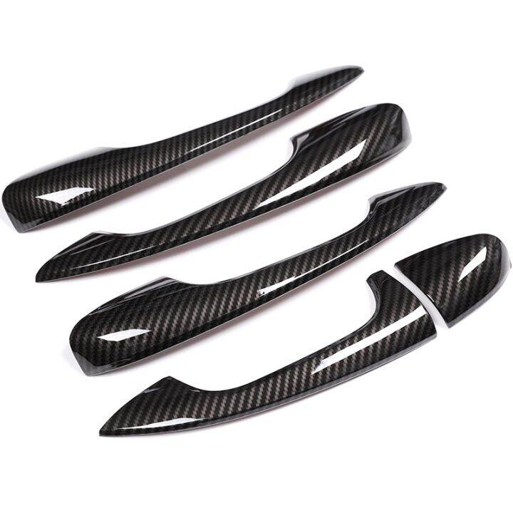 abs-carbon-fiber-door-handle-cover-trim-sticker-for-c-class-w205-glc-x253-e-class-w213-car-accessories