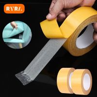 Adhesive Tape Repair Strong Fixation Double Sided Cloth Base Translucent Mesh Waterproof Super Traceless High Viscosity Carpet Adhesives  Tape