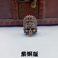 Hot Selling Paracord Beads For Jewelry Making Supplies Brass N Tribal Chief Pharaoh Skull Sp Bead DIY Bracelets Gifts Accessories