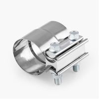 Car Preformed Exhaust Stainless Steel Lap Joint Band Clamp Automobile Professional Spare Parts Motorcycle Exhaust System