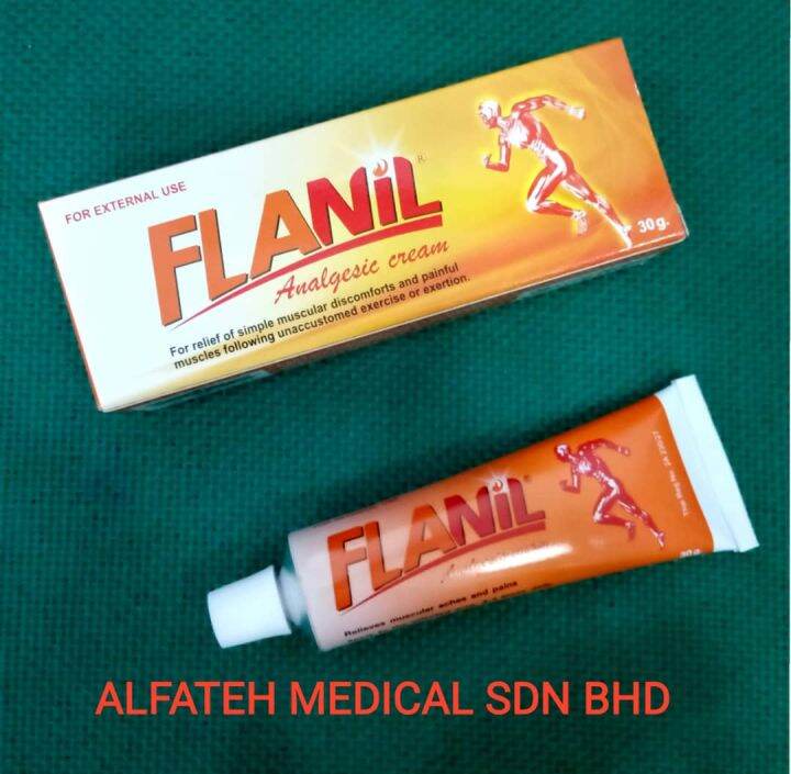 Flanil Analgesic Cream 30g | Lazada