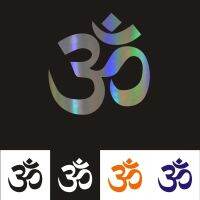 Car Stickers 10.1CM*10.2CM SYMBOL YOGA Car Motorcycles Auto Window Decoration Reflective BUY 2 SAVE HALF Custom Sticker