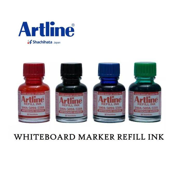♀ ARTLINE WHITEBOARD marker REFILL INK 20cc Lazada PH