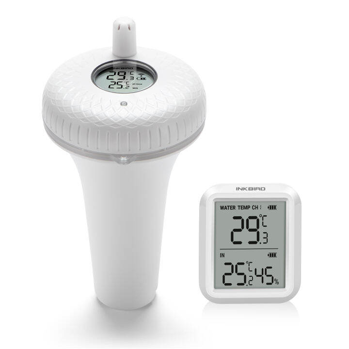 INKBIRD Smart Water Temperature Sensors Swimming Pool Temperature Meter IBSP01R With LCD Screen