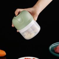 【CC】✟  Electric Garlic Mixer Crusher Household Masher Meat Grinder Baby Auxiliary Food Machine