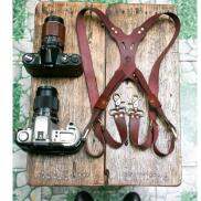 Dây Đeo Hai Máy Ảnh Chuyên Nghiệp Double Strap For 2 Camera Của RAM Leather