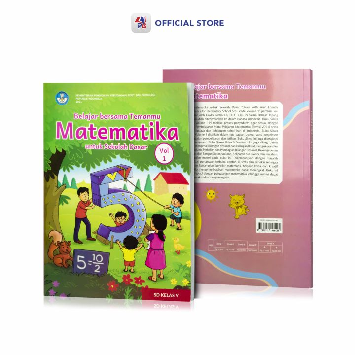 Buku Kurikulum Merdeka Sd Kelas V Matematika Belajar Bersama Temanmu