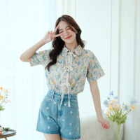 15-285 Rabbit Garden Shirt - Morningkiss Shop