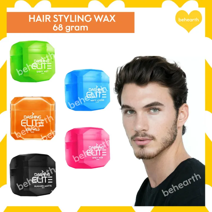 Dashing Elite Edgy Hair Styling Hair Gel Wax 68g Various Choice Lazada