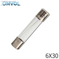 ❐▬ 10PCS 6x30mm glass fuse 250V 0.2 0.5A 1A 2A 3A 4A 6A 7A 8A 10A 15A 20A 25A 30A