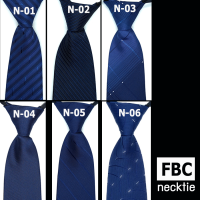 เนคไทสำเร็จรูปสีกรม 11 แบบไม่ต้องผูก แบบซิป Men Zipper Tie Lazy Ties Fashion (FBC BRAND)ทันสมัย เรียบหรู มีสไตล์