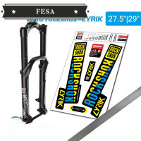 FESA 2018 Rockshox LYRIK สติ๊กเกอร์จักรยานเสือภูเขาหน้าตะเกียบหน้าจักรยาน Stiker Fork อุปกรณ์รถจักรยาน