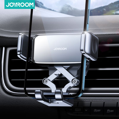 Joyroom Car Phone Holder Stand For Air Vent Mount 4.7-6.8 Inch Phone Strong Clamping Phone holder Support For Samsung