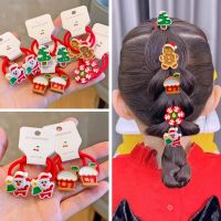 【CW】 Rubber Band Hair Claus Children Rope Cartoon Elastic Bands Accessories