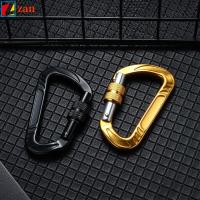 ZAN 8046.8มม อุปกรณ์ปีนเขา เครื่องมือกลางแจ้ง ล็อคความปลอดภัย Carabiner ปีนเขา ล็อค quickdraws หัวเข็มขัดปีนเขามืออาชีพ