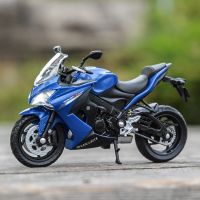 Welly 1:18 Suzuki 2017 GSX-S1000F Static Die Cast ยานพาหนะสะสมของเล่นแบบจำลองรถมอเตอร์ไซค์