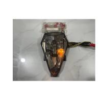 รถจักรยานยนต์ LED แบบบูรณาการไฟท้ายสำหรับ YAMAHA YZF-R6 R6 2006-2013 07 09 09 10 12โวลต์หางเบรกกีฬาโคมไฟเลี้ยวไฟท้าย