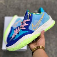 HOT 【Original】 ΝΙΚΕ Kyri 4 Sue Fresh Fashion Basketball Shoes Trendy Sports Sneakers Racing Blue {Limited Time Offer}