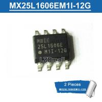 2pcs MX25L1606EM1I-12G SOP-8 SMD MXIC 25L1606E M1I-12G SOP8