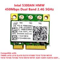 5300 533AN HMW 450Mbps Dual-Band 2.4G 5GHz Wireless Wifi Mini PCI-E ครึ่งการ์ด Pcie สำหรับ T400S L410 L510 SL410 SL510 X100E T510 T510I W510 T410 T410S T510 W510 W701 X201 X201I X201 X201S