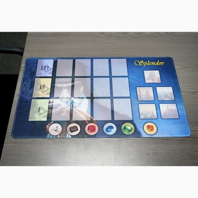 【YF】 Splendor Board Game Playmat Map Mat Accessories Large Original Size 1:1 Scale